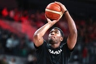 バスケ日本代表の八村塁。驚くべき発言に注目が集まっている。(C)Getty Images