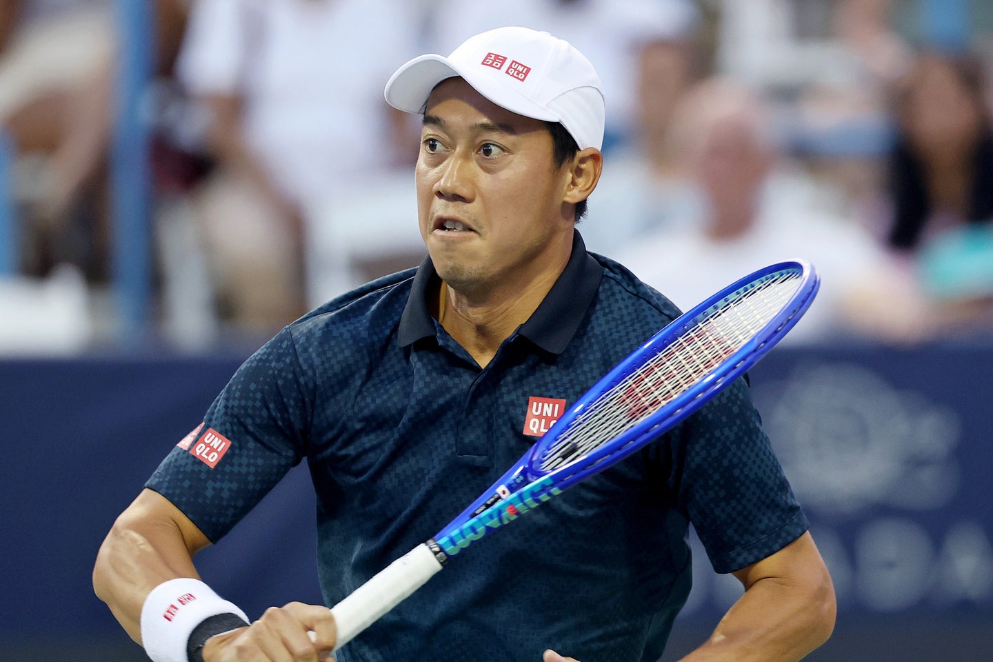 全米オープンでの過去の実績が評価され、錦織圭に予選ワイルドカードが付与された。(C)Getty Images