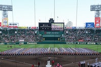 ８月20日、夏の甲子園の準決勝が行なわれる。写真：梅月智史（THE DIGEST写真部）