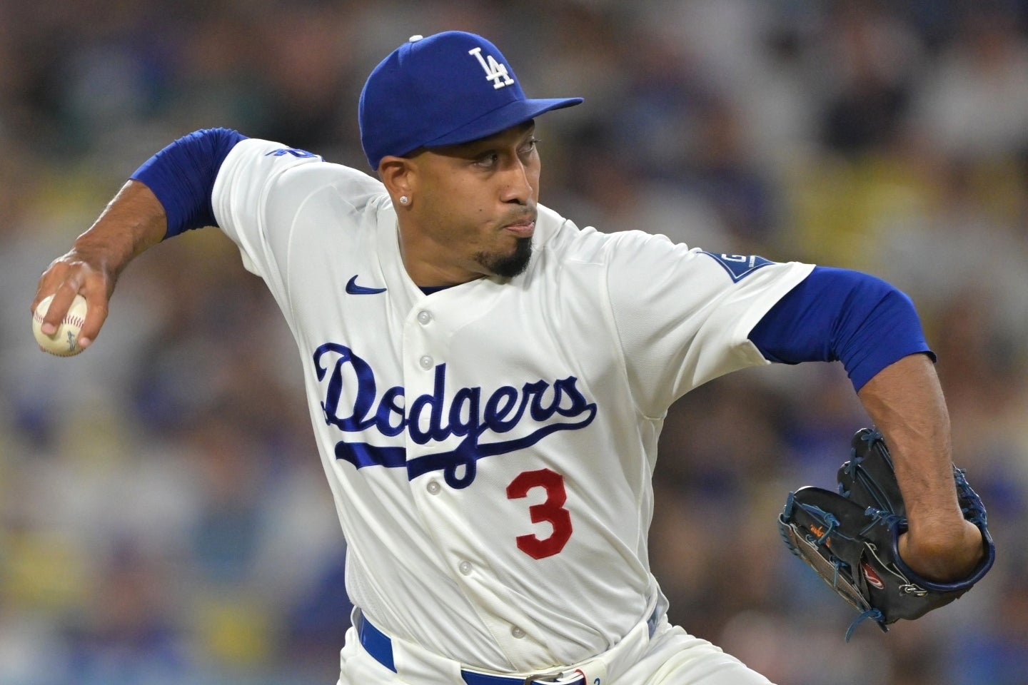 IL入りが発表されたドジャースのディアス。今シーズン２度目の離脱となった。(C)Getty Images
