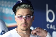 ロッキーズ戦で４打数２安打、１本塁打、３打点と結果を出したK・ヘルナンデス。(C)Getty Images