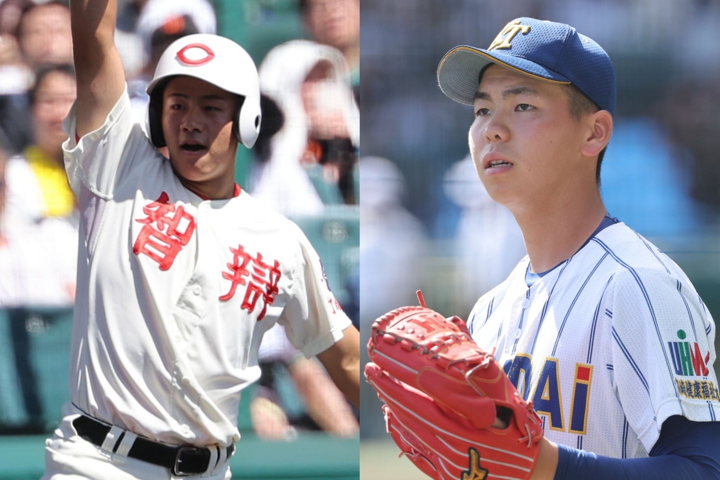 夏の甲子園決勝は智弁和歌山と健大高崎に決定した。写真：梅月智史（THE DIGEST写真部）