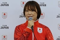 アジア大会前のイベントで記者会見に臨んだ藤波。写真：梅月智史（THE DIGEST写真部）