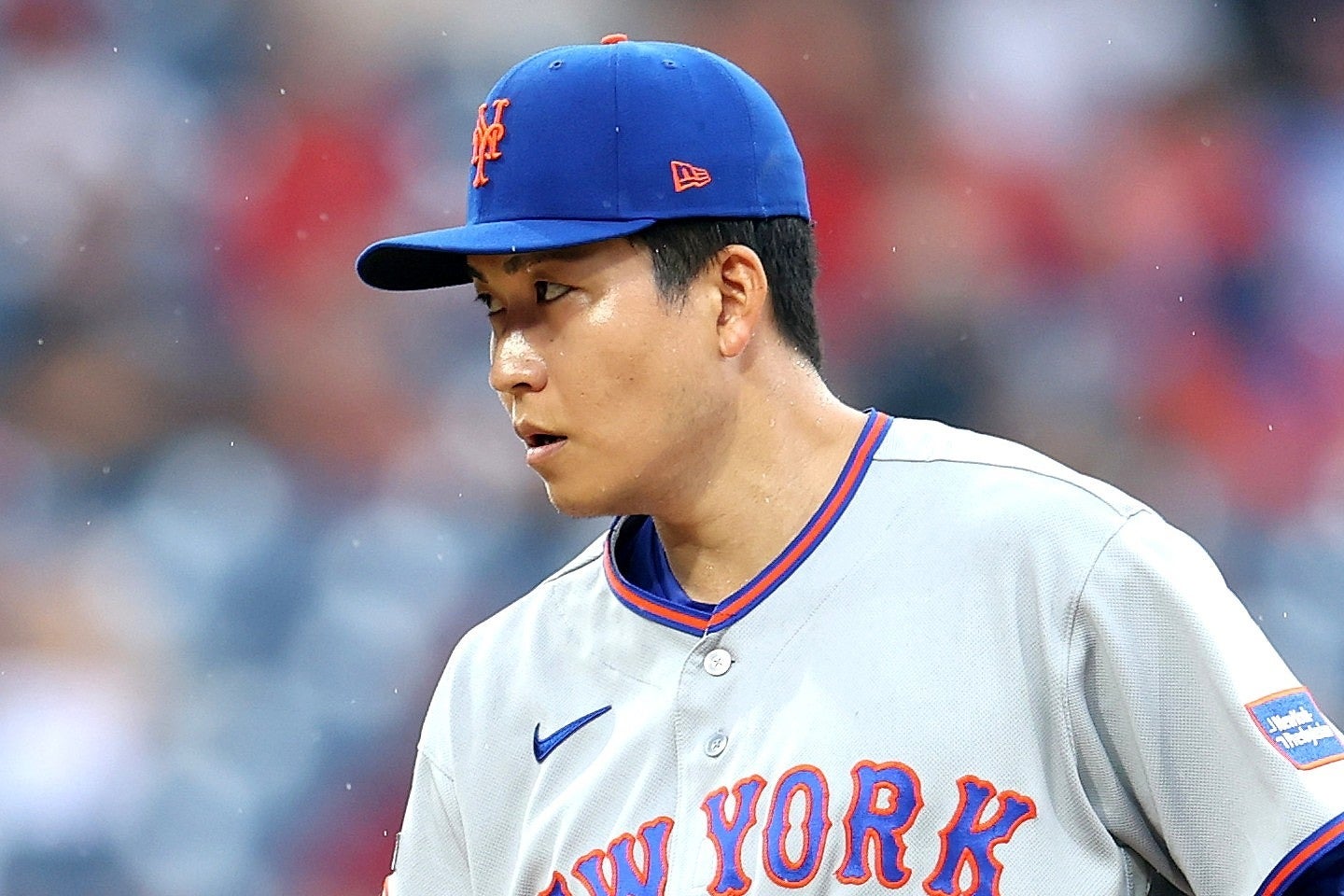 クローザーとして大活躍を見せているメッツの千賀。(C)Getty Images