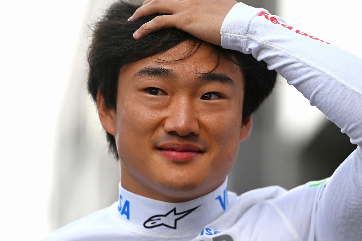 予選で12番グリッドを獲得した角田。(C)Getty Images