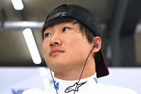 F1各陣営へアピールした角田。(C)Getty Images