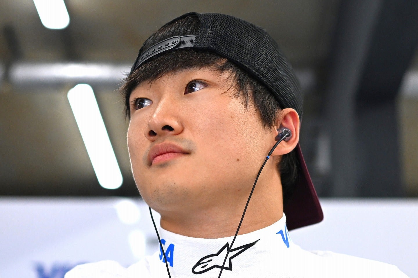 F1各陣営へアピールした角田。(C)Getty Images