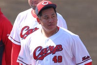 広島カープ時代の戸根千明氏。(C) THE DIGEST