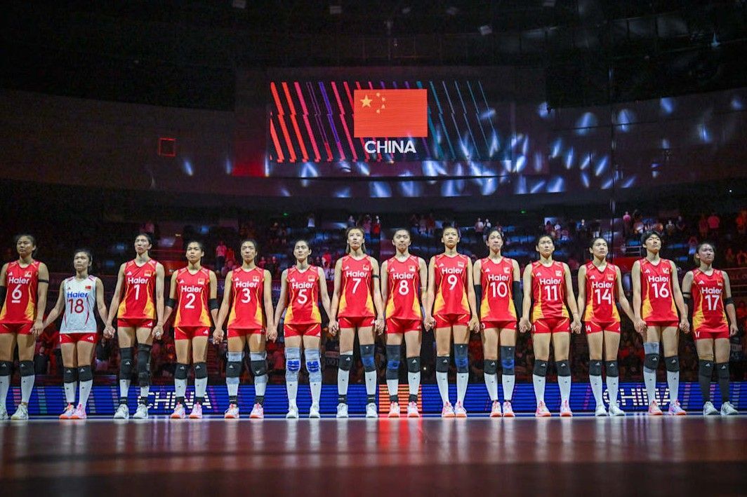 予選ラウンド２連勝の中国だが、自国メディアはその内容を不安視している。(C) VOLLEYBALL WORLD