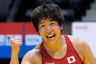 現役時代の浜口さん。現在も衰え知らずの筋肉美を披露している。(C)Getty Images