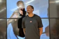2025年のNBA王者、サンダーの“J-Dub”が都内でトークショーを行なった。写真：ダンクシュート編集部