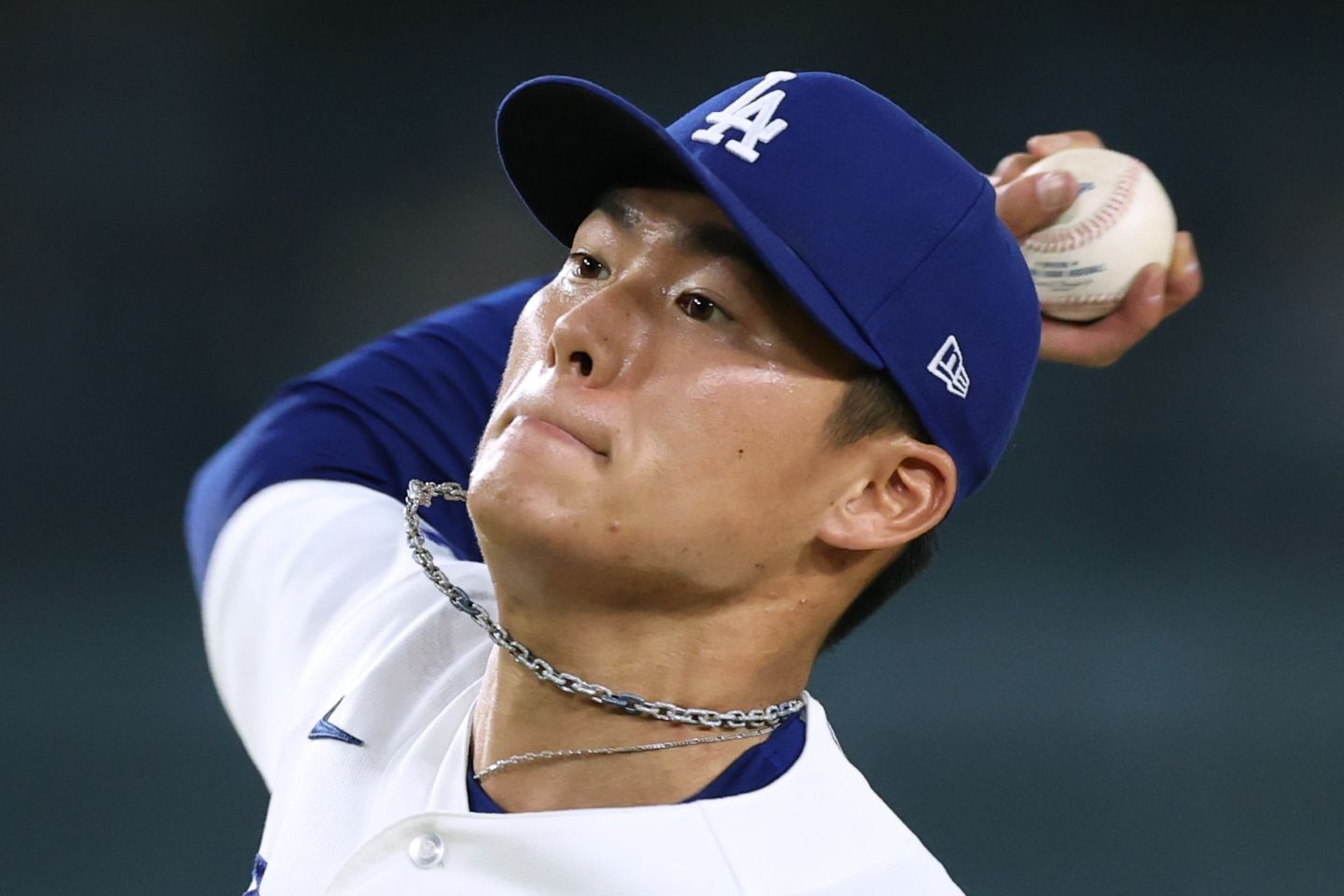 今季12勝を挙げている山本がMLB先発投手ランキングで４位に選出された。(C) Getty Images
