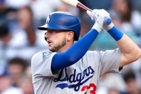 １年目のドジャースで、思うような結果を出せていないタッカー。(C)Getty Images