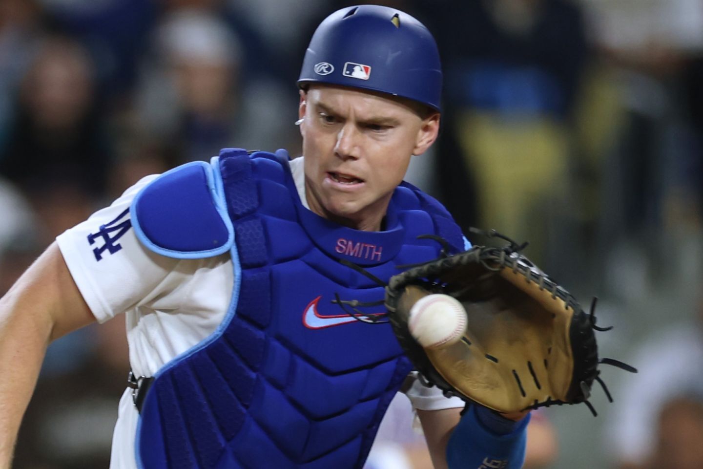 リハビリ出場を果たしたドジャースのスミス。(C)Getty Images