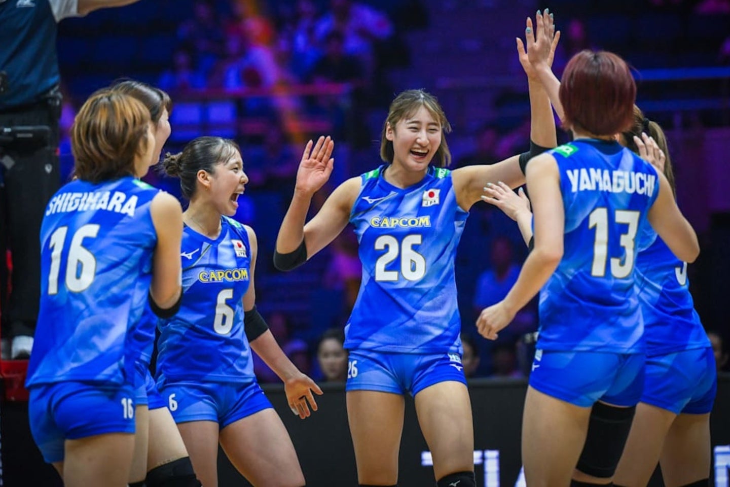 準々決勝に進出している日本。勝てば準決勝の相手はタイと激突する。(C)Volleyball World