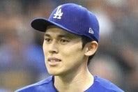 負傷者リスト入りが決まったドジャースの佐々木。(C)Getty Images