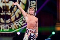 1.4東京Dで引退試合を終えた棚橋。SNSに投稿した“近影”が話題を集めている。写真：野口航志