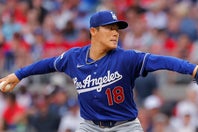 ドジャースの山本由伸が先発した。(C)Getty Images