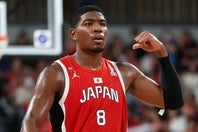 W杯予選のサウジ戦で最多29得点の活躍だった八村塁。(C)Getty Images