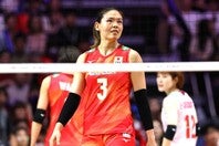 バレーボール女子日本代表の島村春世。写真：梅月智史（THE DIGEST写真部）