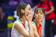15得点と活躍したものの、勝利には繋げられなかった和田（左）。(C)Volleyball World