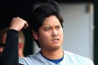 ４年連続５回目のシーズンMVPが遠のいている大谷。(C)Getty Images