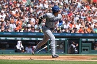 タイガース戦で１番・DHでスタメン出場した大谷は１安打に終わった。(C)Getty Images