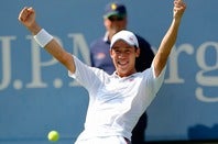 数々の名勝負を演じてきた錦織に対して全米オープン公式がその偉業を称える動画を公開した(写真は準優勝した2014年の全米）。(C)getty Images