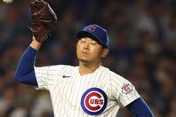 ５回を投げて３本塁打を浴び、６失点を喫したカブスの今永。(C) Getty Images
