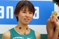 北海道マラソンで２位に入った不破。写真：産経新聞社