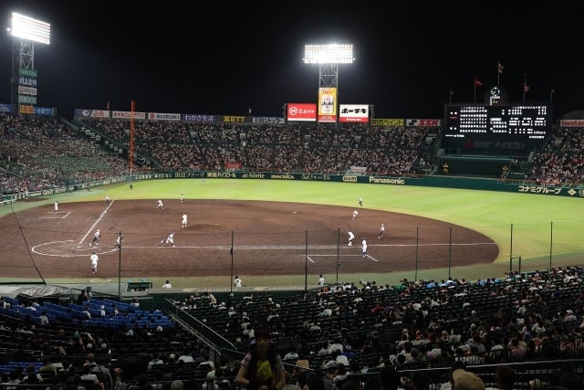 現在はコールドなしの９回で行なわれている夏の甲子園。写真：梅月智史（THE DIGEST写真部）