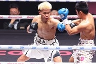 プロから２試合続けてKO勝利を飾った藤木。写真：永島裕基