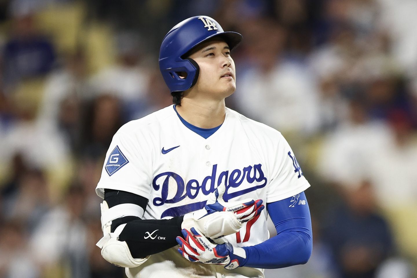 今季初の４三振を喫した大谷。チームも延長戦の末に逆転負けを喫した。(C) Getty Images