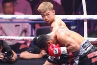 世界初挑戦で強豪カニサレスを圧倒した吉良。写真：永島裕基