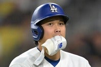 ワールドシリーズ３連覇に向けて休養すべきとの意見が浮上している大谷。（C）Getty Images