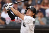 30号２ランを放ったホワイトソックスの村上。（C）Getty Images