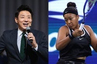 松岡氏（左）は苦しい時でも勝てる大坂（右）を今の強さだと見ている。写真：滝川敏之、（C）Getty Images