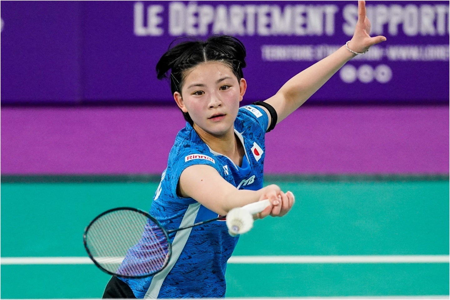 中国マスターズで準優勝した宮崎友花。(C)Getty Images