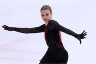 国際大会復帰戦で３位になった旧姓・トゥルソワ。写真：西村尚己/アフロスポーツ