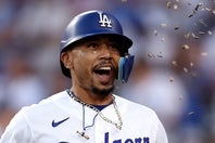 逆転３ランを含む４打点と活躍したベッツ。(C)Getty Images