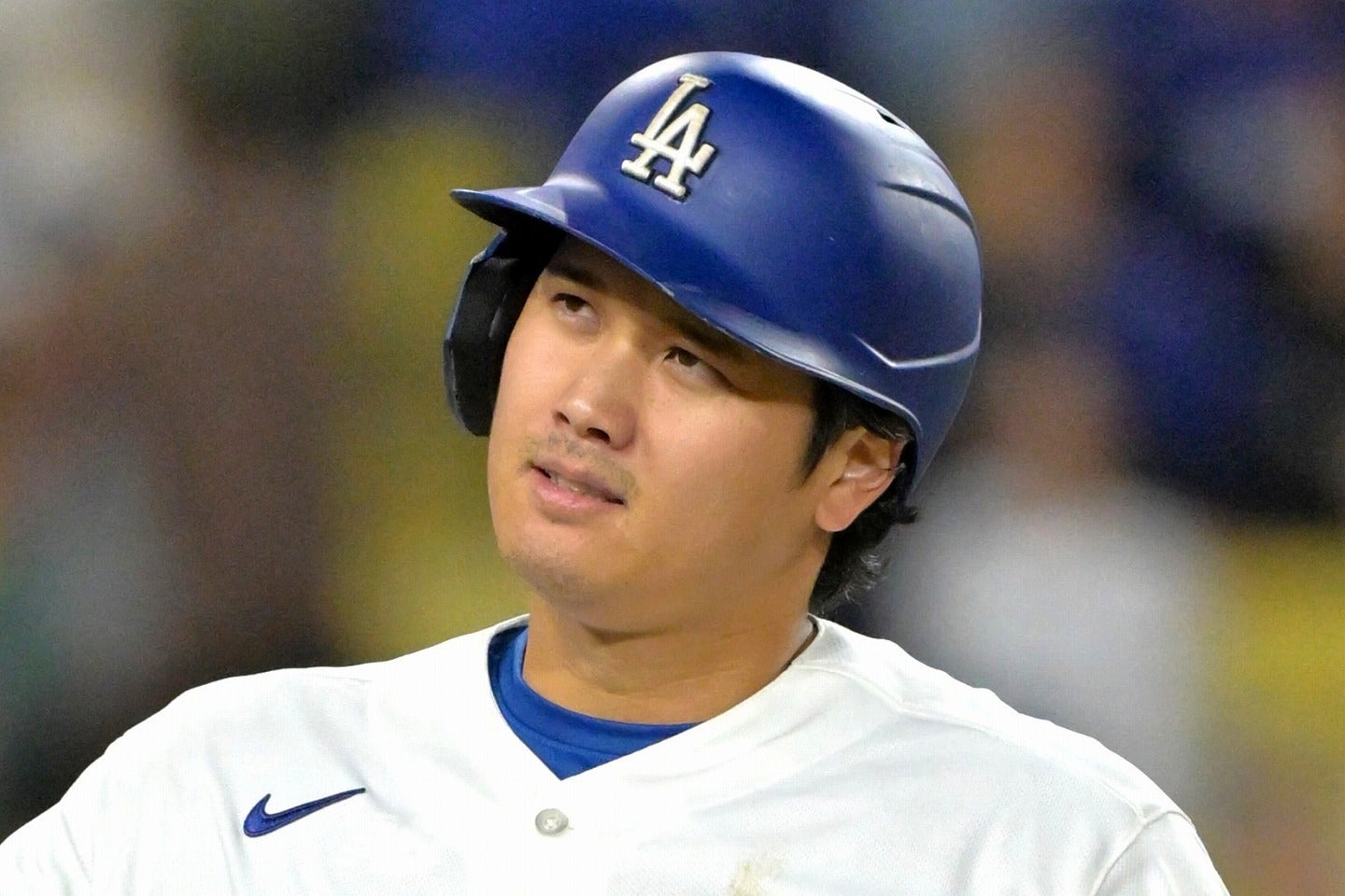 ５戦ぶりに先発ラインアップに戻ってきた大谷。(C)Getty Images