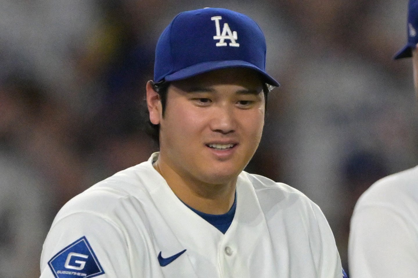 ５試合ぶりに「１番・指名打者」でスタメン出場したドジャースの大谷翔平。（C）Getty Images