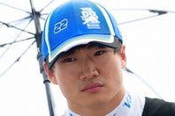 緊急参戦からわずか２戦でポイントを獲得した角田。(C)Getty Images