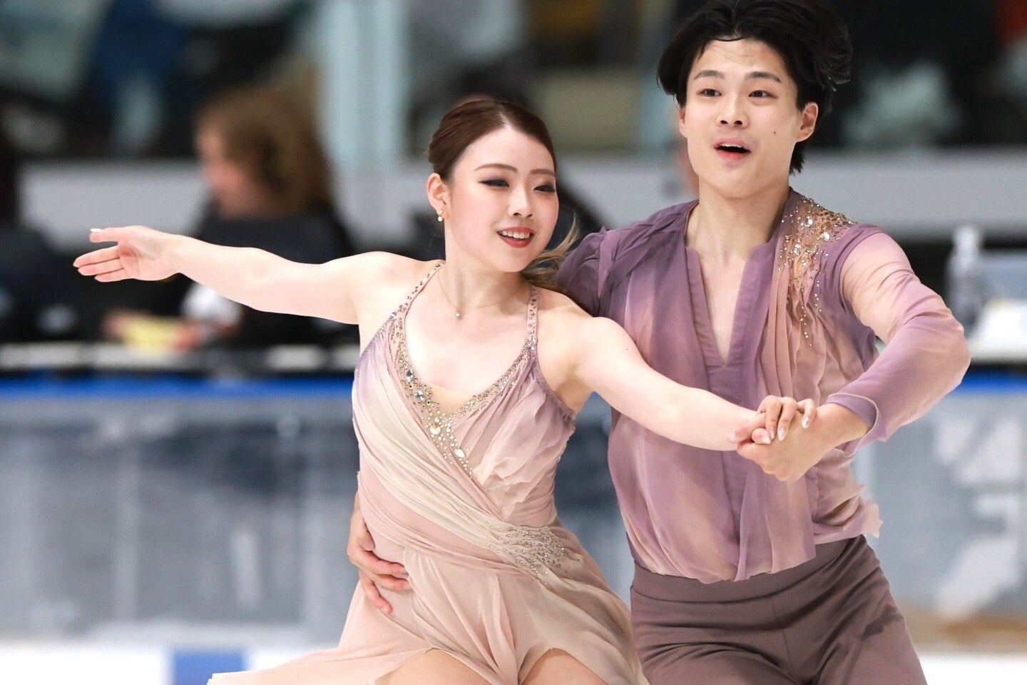“りかしん”こと紀平／西山組のNHK杯出場が決まった。写真：産経新聞社