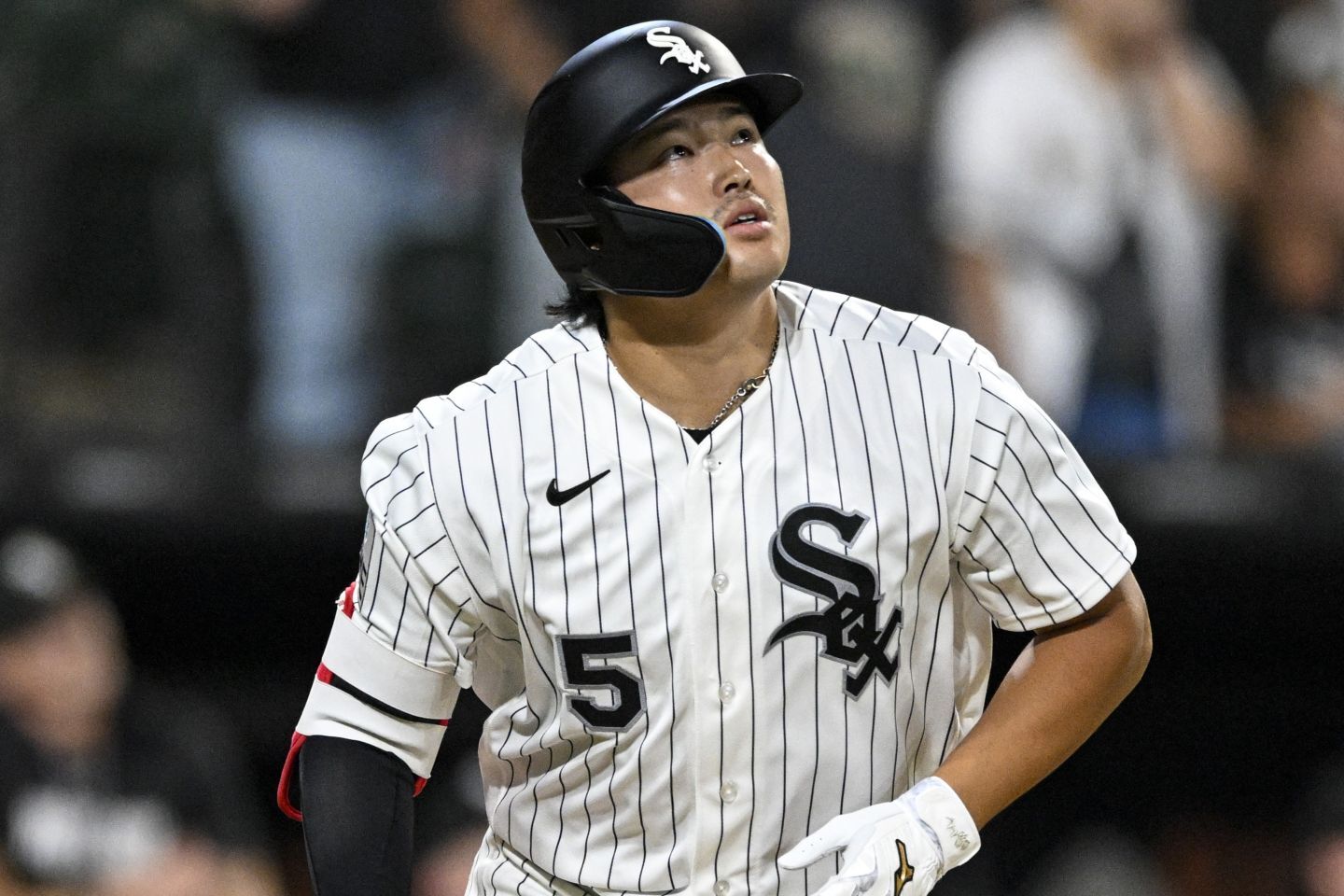 今季31号ソロ本塁打を放ったWソックスの村上。(C) Getty Images
