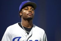 IL入りする大谷翔平に代わって、21歳デポーラがメジャー昇格するという。(C)Getty Images