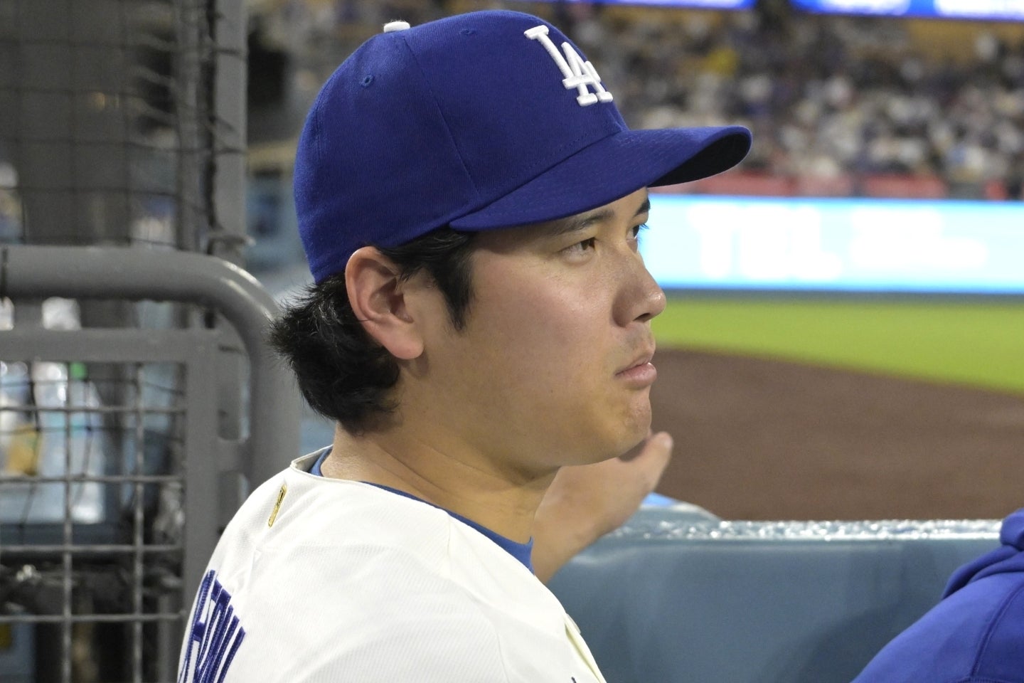 IL入りと報じられているドジャースの大谷。(C)Getty Images
