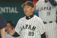 WBCまで日本の指揮を執った井端氏。写真：梅月智史（THE DIGEST写真部）