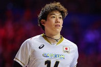 日本代表の主将・石川祐希。写真：梅月智史（THEDIGEST写真部）