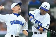 高校女子選抜戦で１番・投手でフル出場したKOBE CHIBENのイチロー氏。写真：金子拓弥（THE DIGEST写真部）